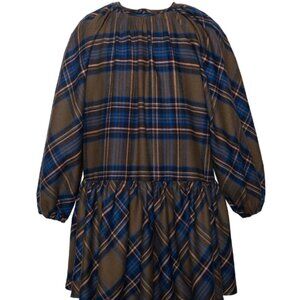 Paade Mode Green Oxford Dress Plaid Size 9